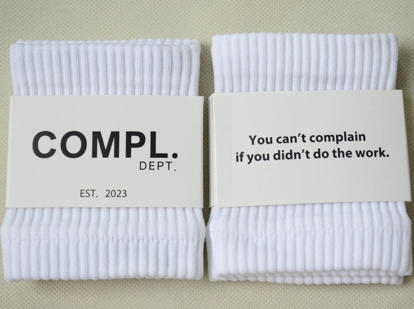 Compl. Dept. Wrist Bands 4"