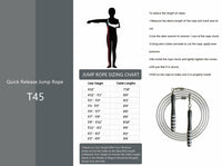 T45 Whine Whip  Speed Jump Rope