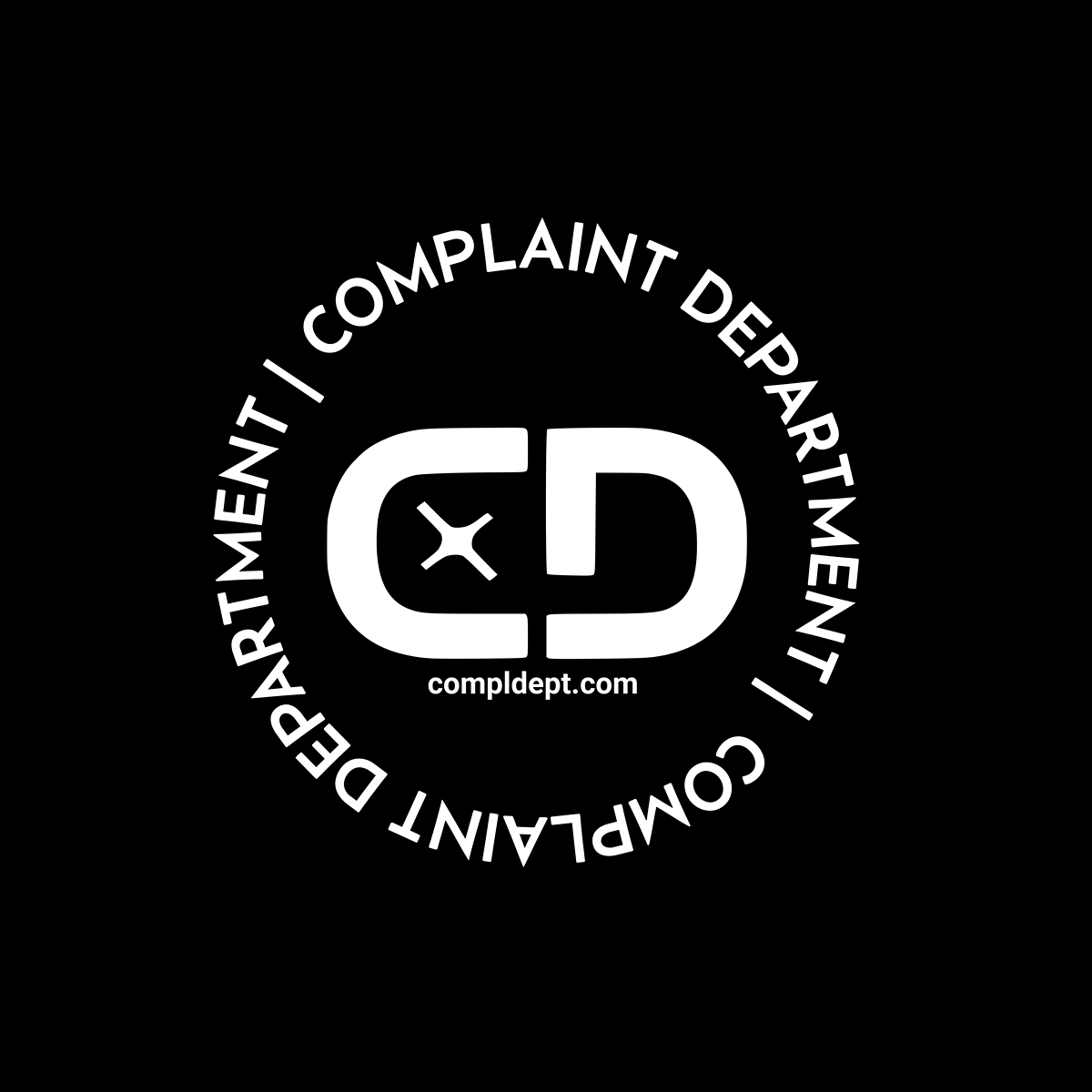 Complaint Department Sticker