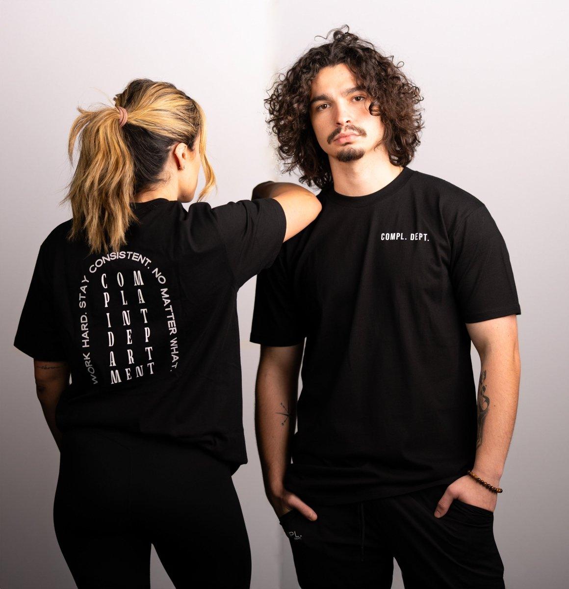 Consistency Crew Tee Black - Complaint Department