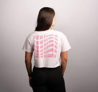 Good Day Vibes Crop Tee Orchid - Complaint Department