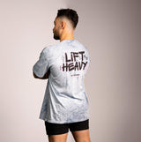 Lift Heavy Oversized Shirt Ocean Blue - Complaint Department